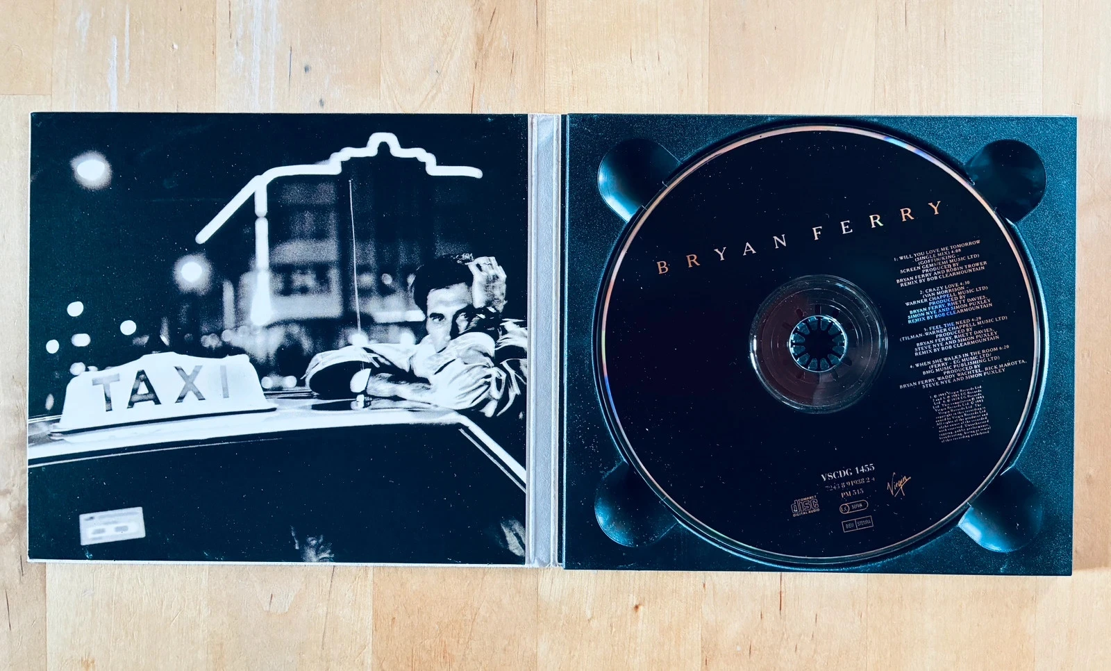 Digipack CD maxi Bryan Ferry Will you love me tomorrow. – photo 2